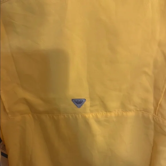 Columbia WOMENS XL Yellow Long Sleeve Shirt:  BRAND NEW - Picture 7 of 8